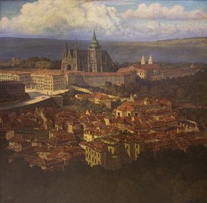 Pohled na Pražský hrad