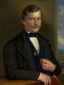Portrét muže s knihou