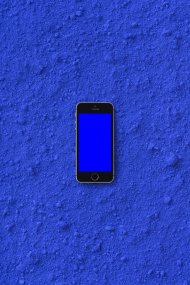 BLUE #2 225002, z cyklu Tekuté krystaly RGB, Remediace